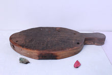 Load image into Gallery viewer, Rustic Wooden Styling Board: Oval Design, Perfect for Insta Food Photography - Style It by Hanika
