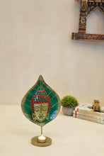 Load image into Gallery viewer, Spiritual Metal Art Buddha Leaf Tea Light Holder - Style It by Hanika
