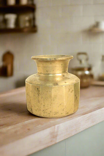 Vintage Brass Pot - Style It by Hanika