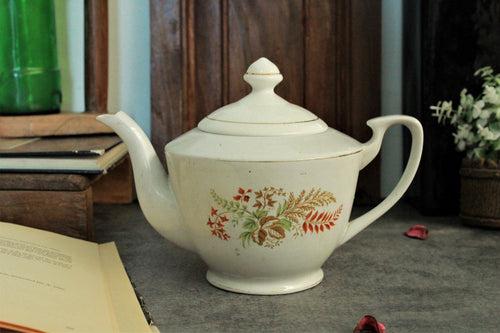 Vintage Ceramic Floral Tea Pot OR Coffee Kettle - Perfect for Any Occasion - Style It by Hanika