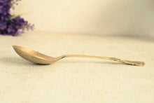 Load image into Gallery viewer, Vintage Golden Brass Soup Spoon - Style It by Hanika
