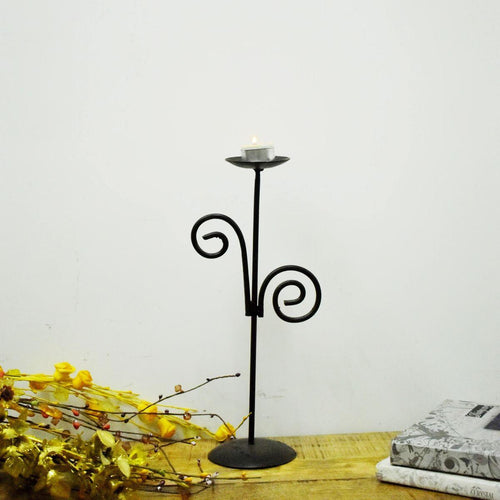 Vintage Style Wrought Iron Table Tea Light Holder - Style It by Hanika