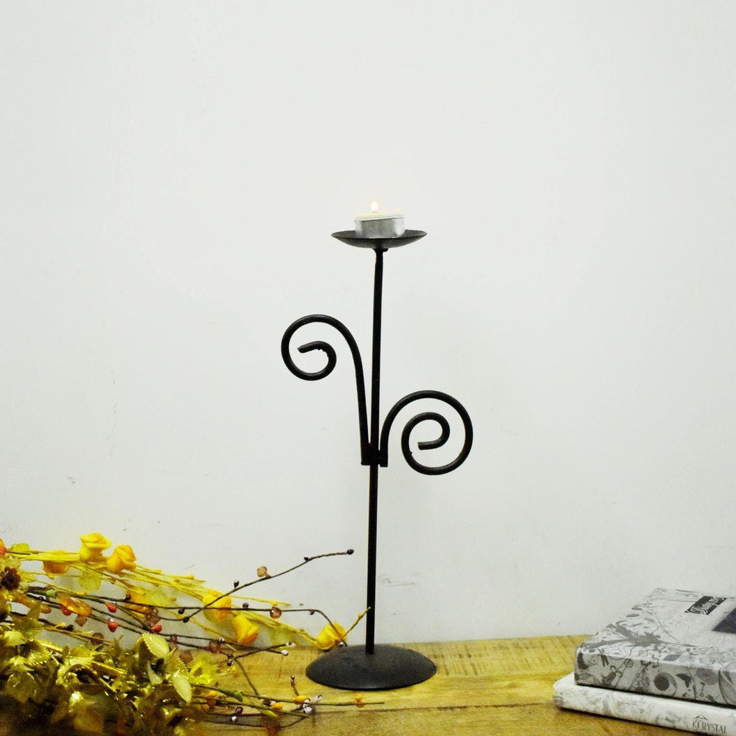Vintage Style Wrought Iron Table Tea Light Holder - Style It by Hanika