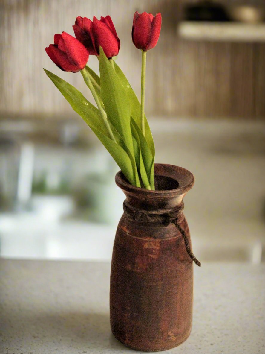 Vintage Wooden Himachal Pot / Planter - Style It by Hanika